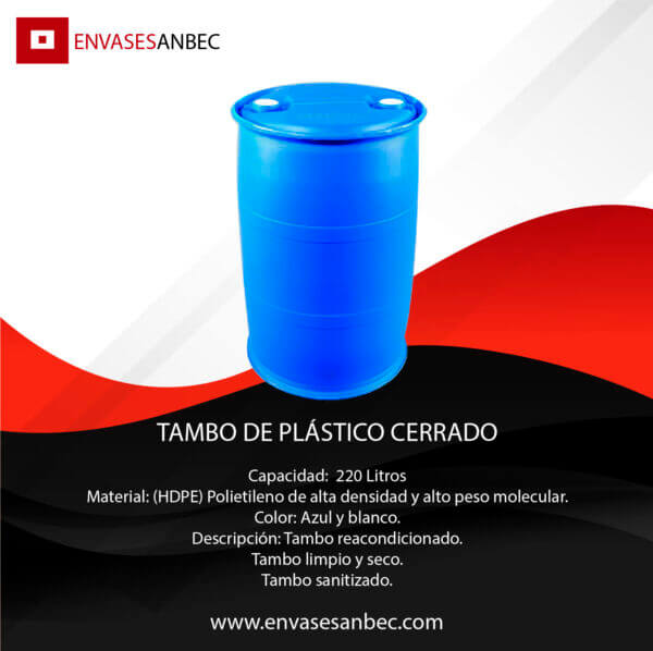 Envases Anbec - Tambo de plástico